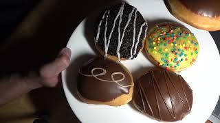 ASMR - KRISPY KREME DONUTS EATING SOUNDS