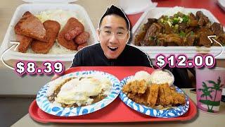 Eating on a Budget in Hawaii || Cheap Eats Local Dishes!