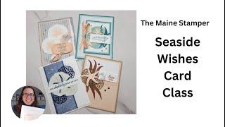 Seaside Wishes Card Class