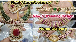 2025 Latest Trending Jewellery | kundan moissanite jewellery | Brass jewellery manufacturer Jaipur