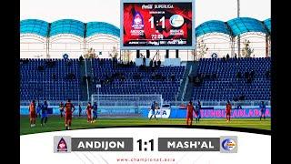 Superliga Uzbekistan. Andijan - Mashal 1:1. Highlights (1/04/2021)