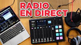 Diffuser en direct sur votre webradio avec le RodeCaster Pro, MIXXX et BUTT (Mac et PC)