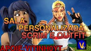 SALA PERSONALIZADA SCRIM, OUTFIT, MESTRE MANDOU  E BRINCADEIRAS + LOJA DE ITENS  RUMO A 1000 SUBS