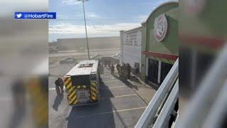Truck slams into Hobart, Indiana Chuck E. Cheese