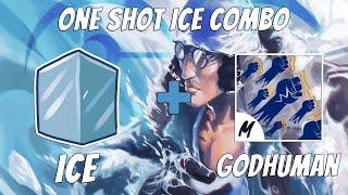 The BEST ICE COMBO In Blox Fruits! (One Shot Combo) *EASY*