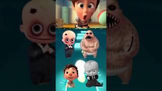 Bebefinn Pinkfong X Scary Boss Baby Coffin Dance Song Cover Tiles hop #bebefinn #shorts