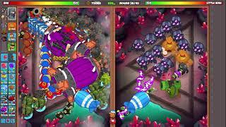 BTD Battles 2 - Plasma Monkey Fan Club VS 4 Fortified BADs