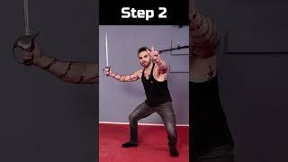 Double Tap Sword Tutorial #sword #martialarts #hema