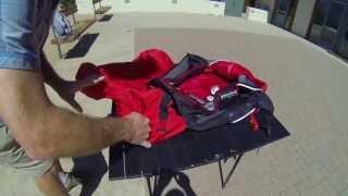 Repacking Mammut Protection Airbag System Avalanche Packs After Deployment