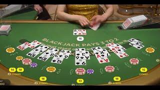 $150,000 MASSIVE BLACKJACK BUILD UP!!!! MY BIGGEST LIVE CASINO WIN!!!