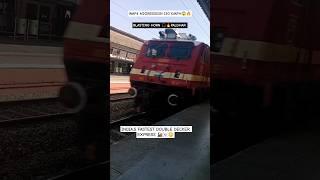 12931 AHMEDABAD DOUBLE DECKER EXPRESS️INDIA,S FASTEST TRAIN#shorts#youtubeshorts#ytshorts#explore