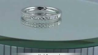 0.55ct Round Brilliant Cut Diamond Wedding Band- Mark Broumand