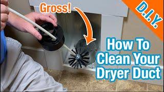 How To Clean Your Dryer Vent Duct - Step By Step - It's Super Simple!