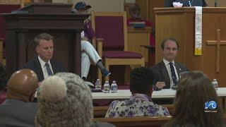 Norfolk CA candidates spar at forum