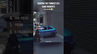 Ranking The Funniest GTA Game Moments #shorts # #gta #gamingshorts #funnyclips