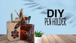 DIY Pen Holder | Back to School | Desk Decor