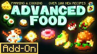 Advanced Food | Minecraft Marketplace Addon | Showcase