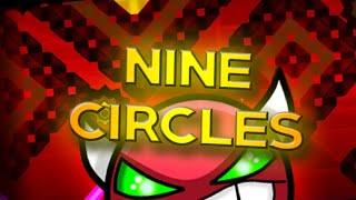 Geometry Dash | Nine Circles | Demon 10 | On Stream | By: Zobros |