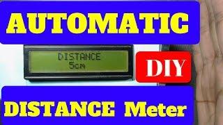 automatic distance calculator using Arduino