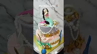 Mermaid cake #cake #mermaid