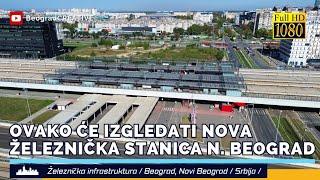 Potpisan ugovor Kinezi grade Železničku stanicu Novi Beograd Ovo je cena !!!