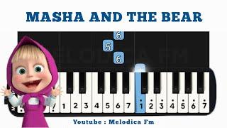 Dance Masha And The Bear (Viral Tiktok)  | Easy Pianika Tutorial