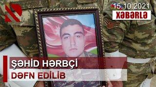 Şəhid hərbçi dəfn edilib19 yaşlı