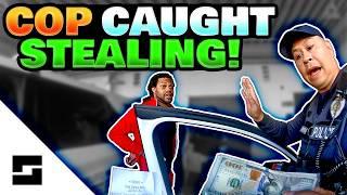 "I SAW You Steal My Money!" - Cop Charged and Quits!