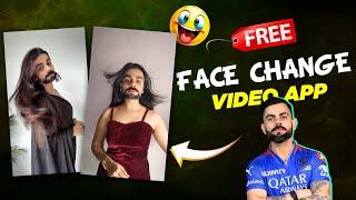 Free Ai Face Swap Video In Just One Click  | Face Change Video Editing| Face Swap Video