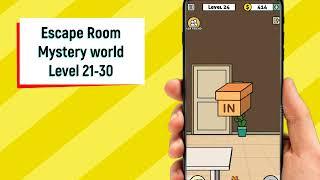 Escape Room Mystery Word level 21 30 Walkthrough Solve