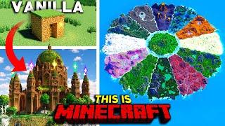 Transforming EVERYTHING in Minecraft  - The Ultimate Survival World 2.0