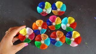 6 Most Easy Plastic Bottle Flower Craft Ideas | Plastic Bottle Flower Making Idea | Home Decor