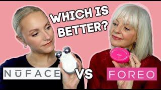 BATTLE OF THE AT HOME MICROCURRENT DEVICES - NUFACE VS FOREO BEAR