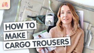 How to Make Cargo Trousers | New Look 6644 Sewalong