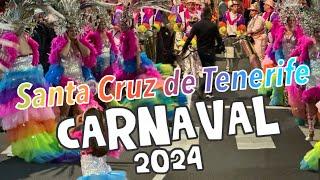 Tenerife - Carnaval de Santa Cruz 2024 - Cabalgata anunciadora 