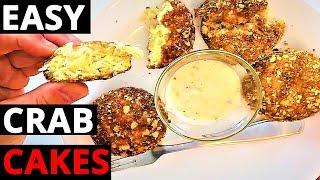 Crab Cakes -  Deep Frying vs  "Air Frying" in the Power Air Fryer Oven