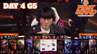 KC vs HLE - Game 3 | Day 4 First Stand 2025 Group Stage | Karmine Corp vs Hanwha Life G3 full game