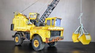 Restoration Tonka Crane 1965s - Restore