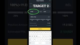 How to take partial profits - Set up TAKE PROFIT (TP) targets 1, 2, 3 & 4 in Futures on @Binance