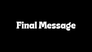 "A Final Message – Just for You | AryanSharmaTimes