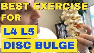 Best Exercise For L4 L5 Disc Bulge (4 Moves You Need To Know) | Dr. Walter Salubro