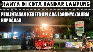 PERLINTASAN KERETA API  JPL 06 JALAN PEMUDA KOTA BANDAR LAMPUNG