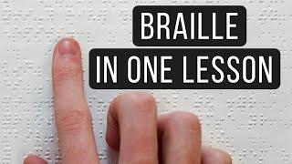 LEARN GRADE ONE BRAILLE IN ONE LESSON: The Alphabet, Punctuation, and Numbers (1/3)