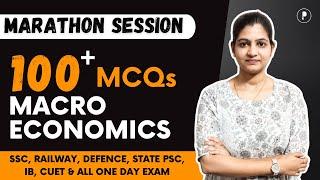 100 MCQs on Macro Economics | MCQ Marathon | Indian Economy by Parcham Classes