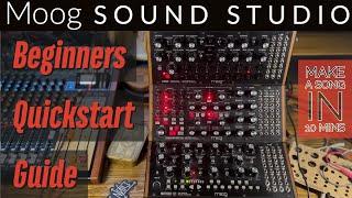 Moog Sound Studio - Quick Start Tutorial (part 1)