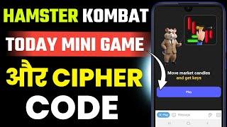 Hamster Kombat Today Mini Game & Cipher Code । TechInfo Sunil #hamsterminigame