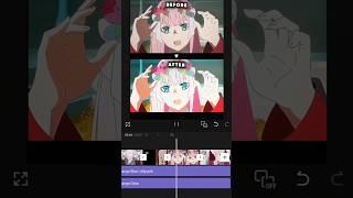 CapCut 4K Quality + CC Tutorial |CapCut + Wink Tutorial#zerotwo #anime#capcuttutorial#cc#4ktutorial