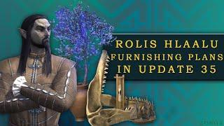 Rolis Hlaalu Furnishing Plans in Update 35 | ESO