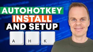 How to Install AutoHotkey and create your first script - AutoHotkey Tutorial #1