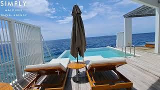 Amilla Maldives Resort - Reef Water Pool Villa Room Tour